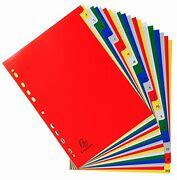Coloured Tab Dividers